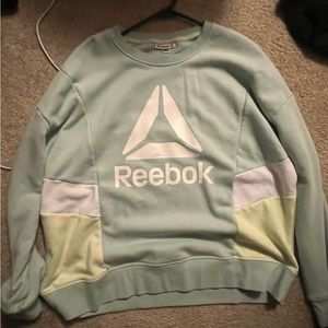 Green, Woman’s, Large, Crewneck, Reebok